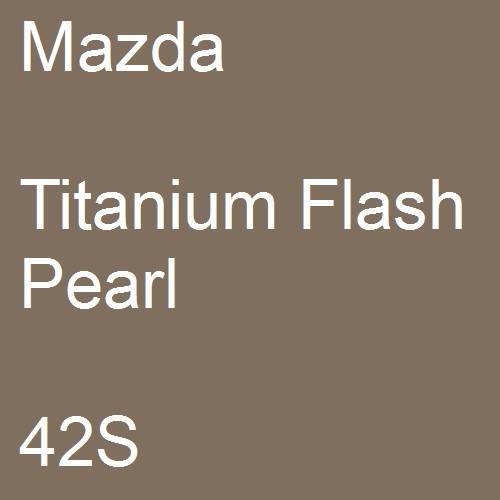 Mazda, Titanium Flash Pearl, 42S.